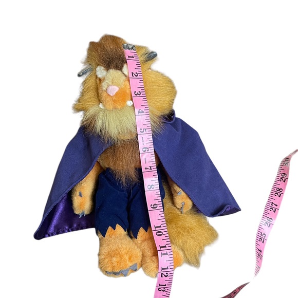 Disney Toys Disney Beauty And The Beast Vintage Plush 2 Beast Stuffed Toy Poshmark